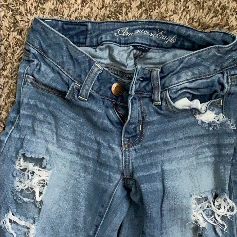 American Eagle Ripped Jeans